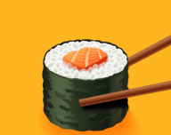 放置寿司餐厅logo图