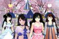校园闺蜜少女世界logo图