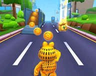 贝母猫跑跳logo图