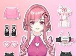 少女时尚穿搭设计logo图