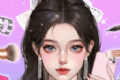 少女美妆模拟logo图