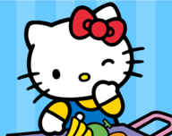 凯蒂猫孩子超级市场logo图