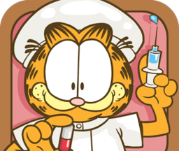 加菲猫宠物医院logo图