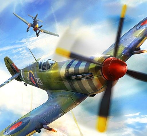 战机轰炸:二战空战logo图
