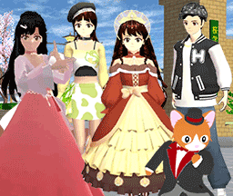 樱花高校少女3Dlogo图
