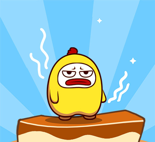蹦跶鸡仔logo图
