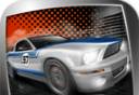 3D雷电飞车logo图