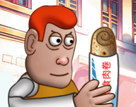 美食街小店logo图