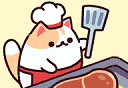 猫咪小吃店logo图