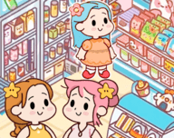 开心城市便利店logo图