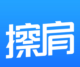 擦肩logo图