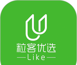 粒客优选logo图