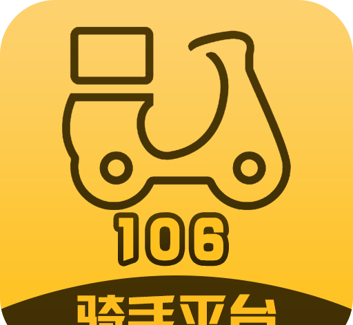 106生活骑手logo图