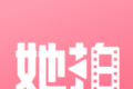 她拍相机logo图