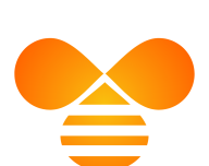 蜜蜂来了logo图