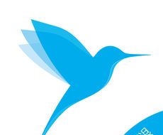 蜂鸟跑腿logo图