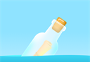 遇见漂流瓶logo图