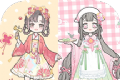 装扮女孩时尚舞会logo图