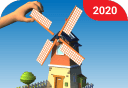3D拼图之拼世界logo图