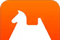 小桔马logo图