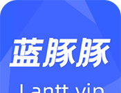 蓝豚豚剧logo图