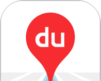 百度地图logo图
