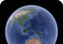 3D全球卫星实景地图logo图