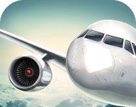 3D航空模拟器logo图