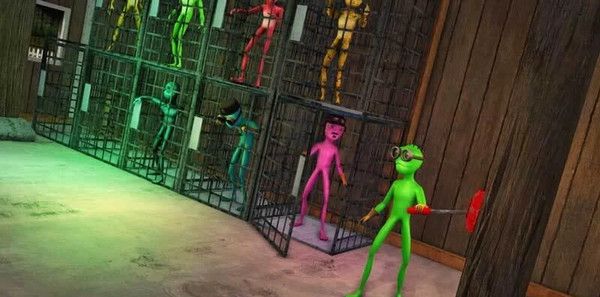 外星爷爷逃跑