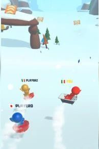 滑雪火柴人