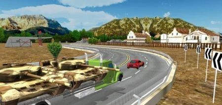 坦克运输车3D