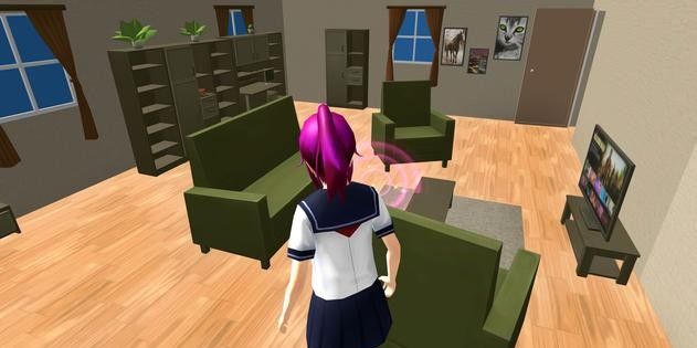 女子高中动漫校园