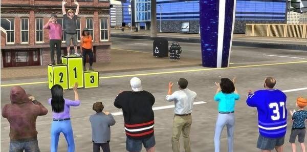 马拉松比赛模拟器3D