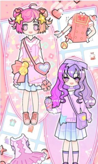 装扮甜心少女