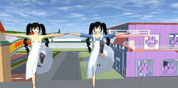 樱花校园闺蜜日常