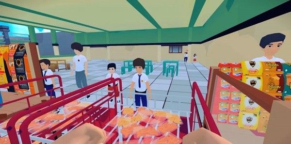学校自助餐厅模拟器