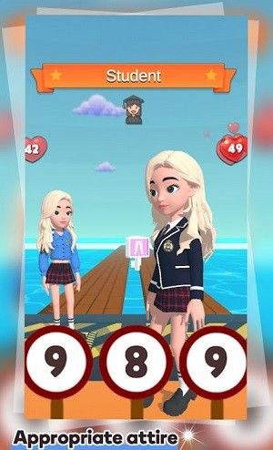 时尚女孩打扮