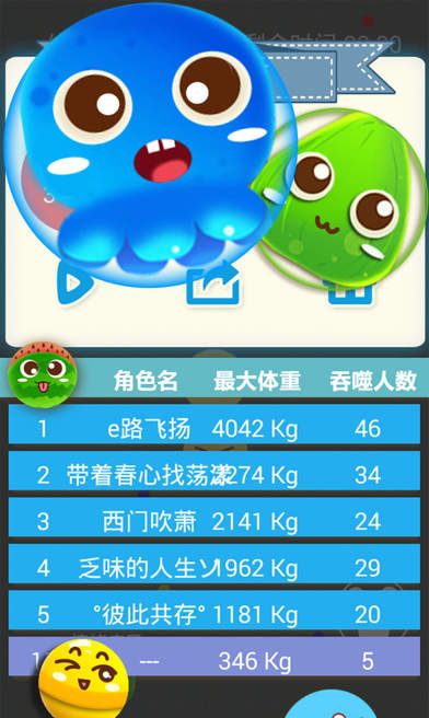 大球吃小球