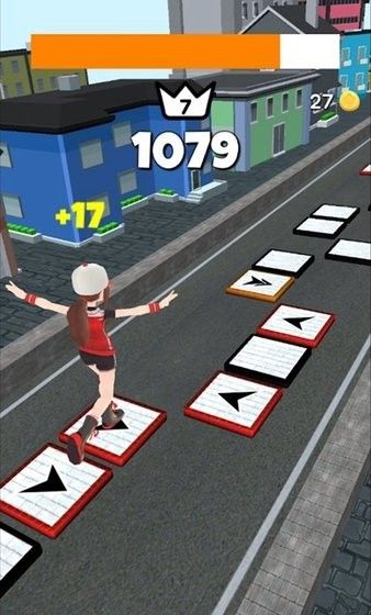 跳跃女孩
