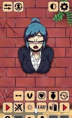 卡在墙上的女孩2