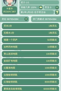 药王谷女修修炼手札无限精力版