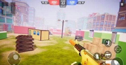 玩具爆破枪射击