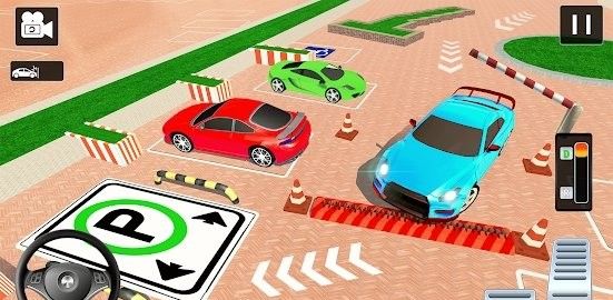 专业跑车停车模拟器3d