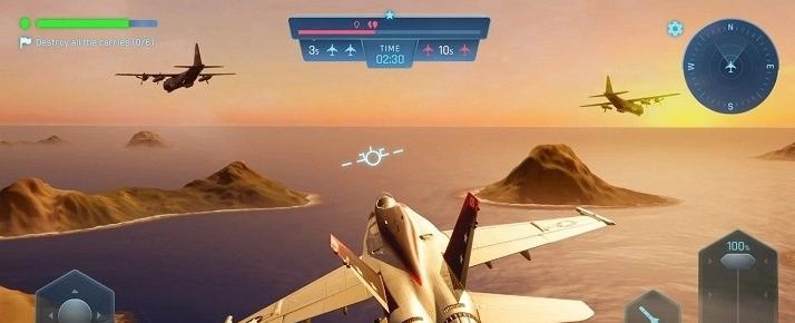 天空勇士空中冲突