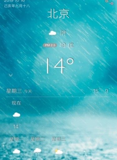 预知天气