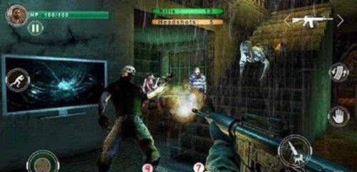 僵尸屠夫狙击手射击