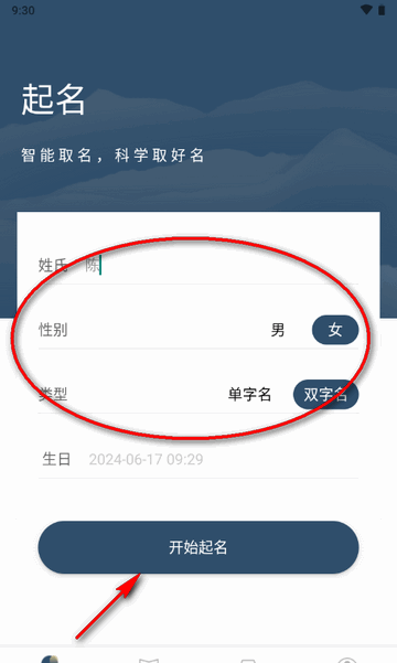 取名字典