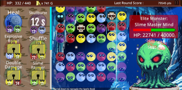 《Slime Match Adventure》demo