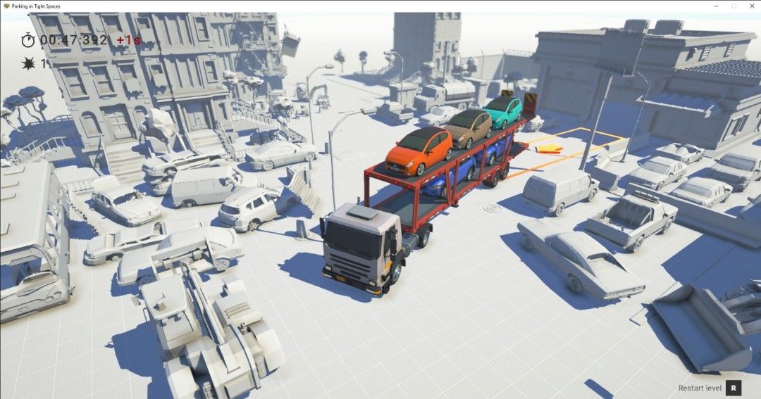 《Parking in Tight Spaces》demo