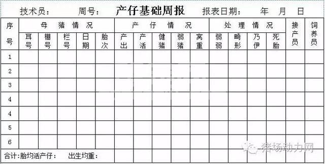 这33个猪场最常用报表，抓紧收藏！